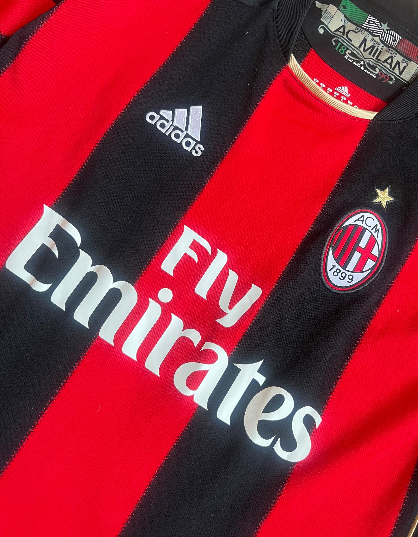 AC Milan 2010/2011 Hemmatröja Ibrahimović #11 XL