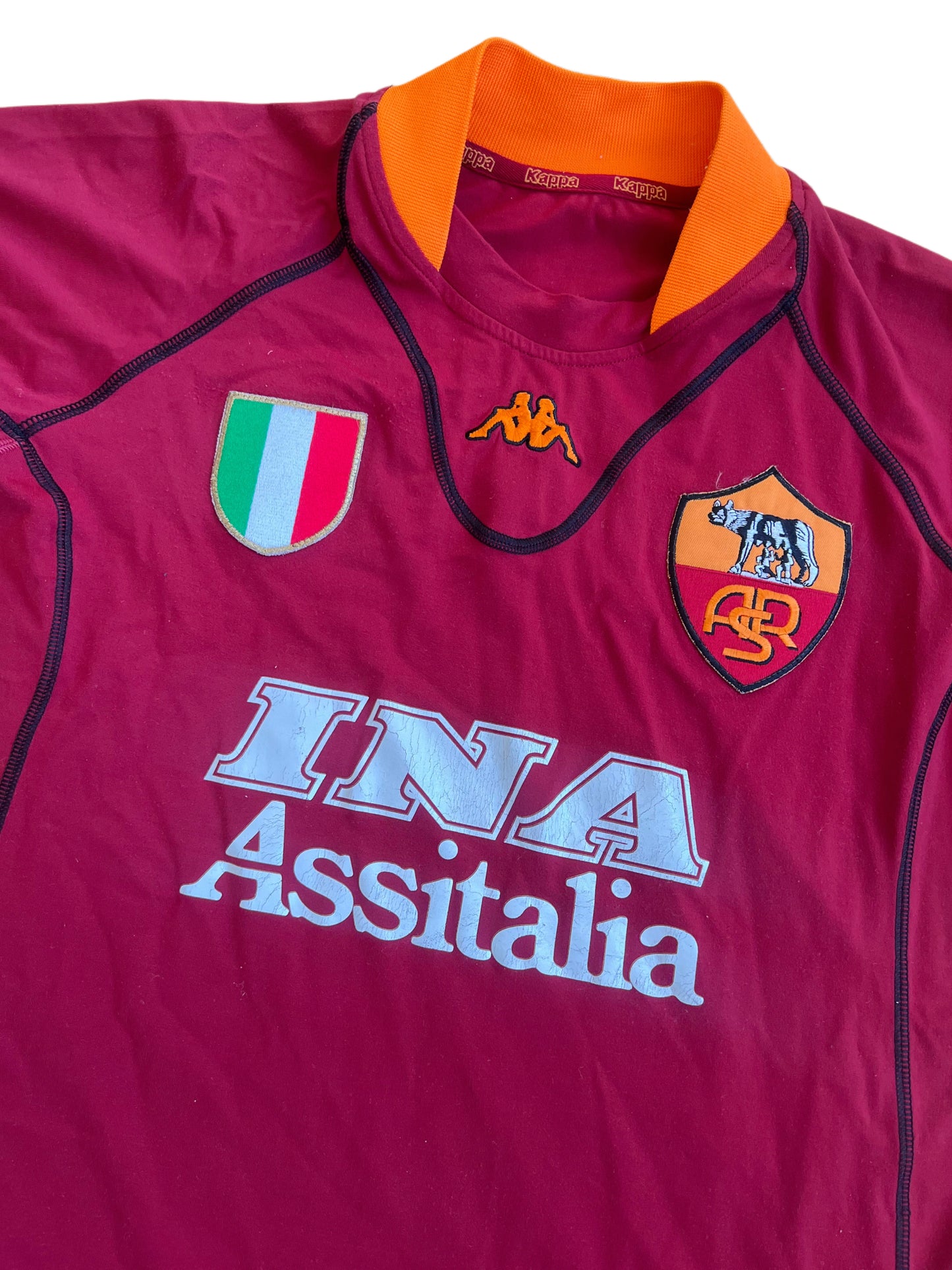 AS Roma 2001/2002 Hemmatröja XXL