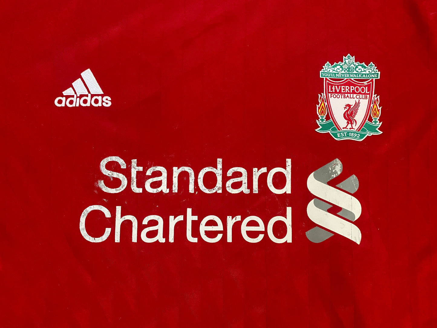 Liverpool 2010-2012 Hemmatröja Gerrard #8 L