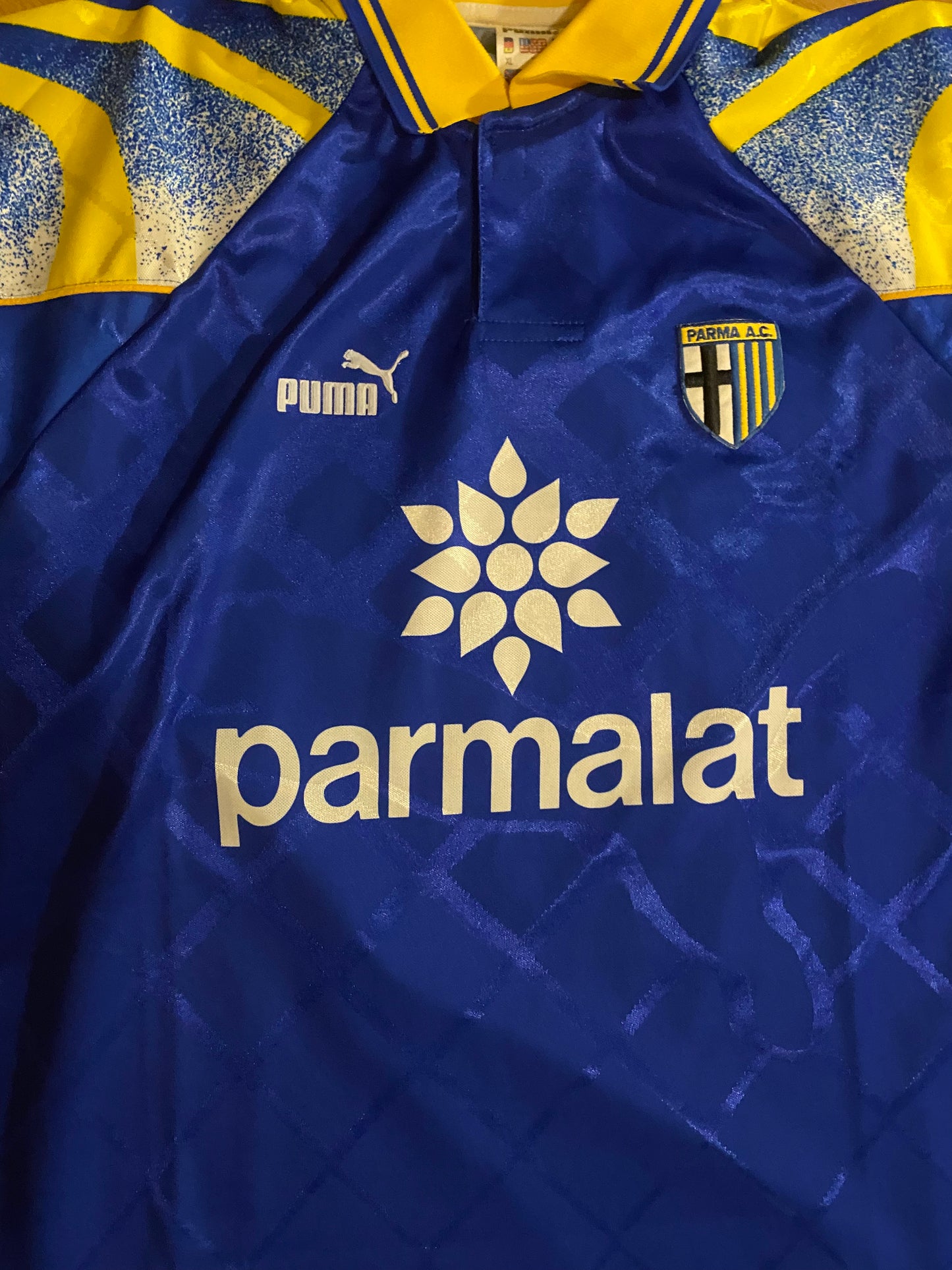 Parma 1995/1996 tredtjetröja Brolin #11 XL