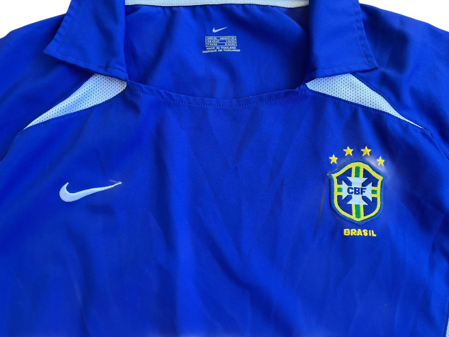 Brasilien 2002-2004 Bortatröja XL