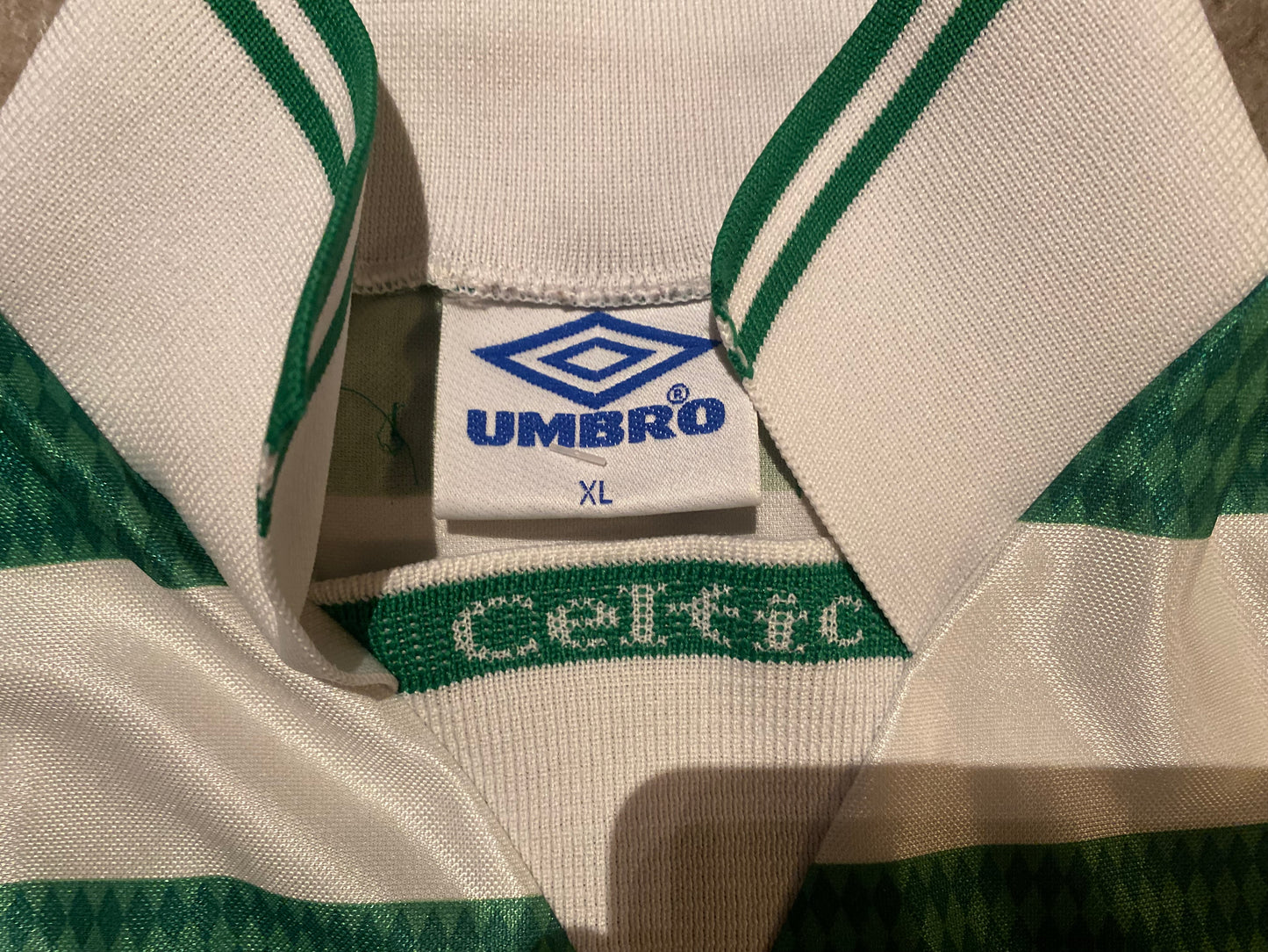 Celtic 1997-1999 Hemmatröja XL