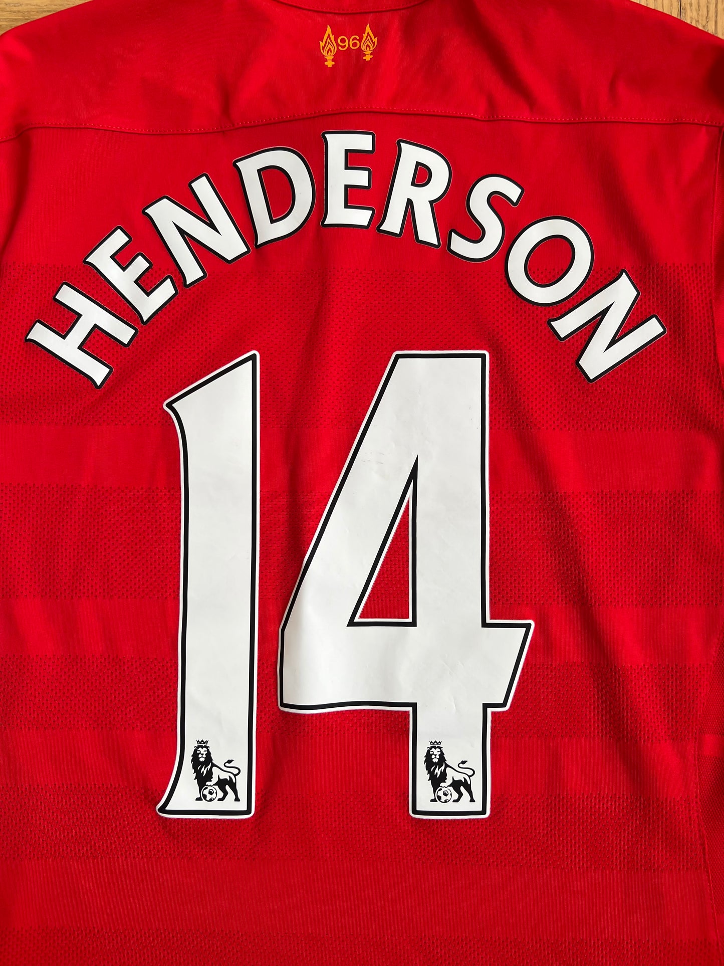 Liverpool 2016/2017 Hemmatröja Henderson #14 L