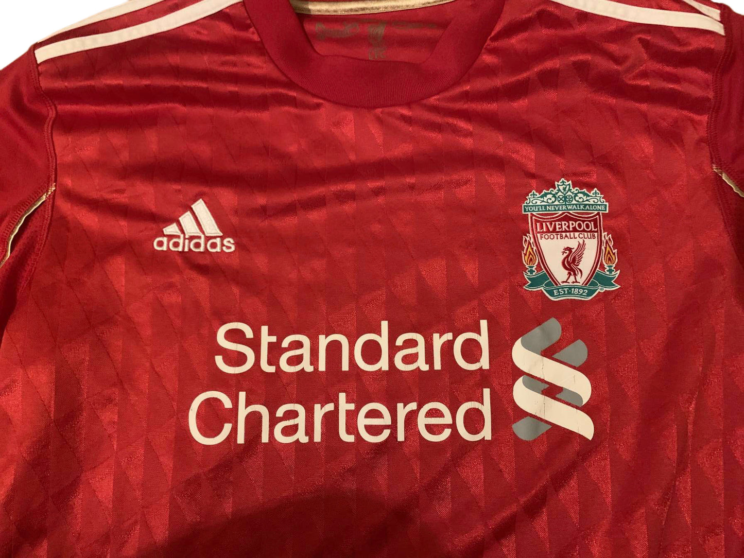 Liverpool 2010-2012 Hemmatröja Suarez #7 L