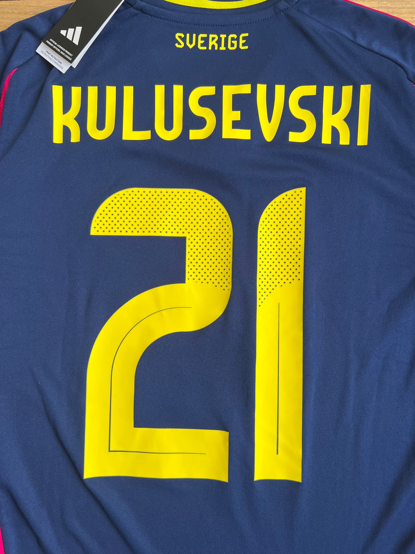 Sverige 2024/2025 Bortatröja Kulusevski #21 M