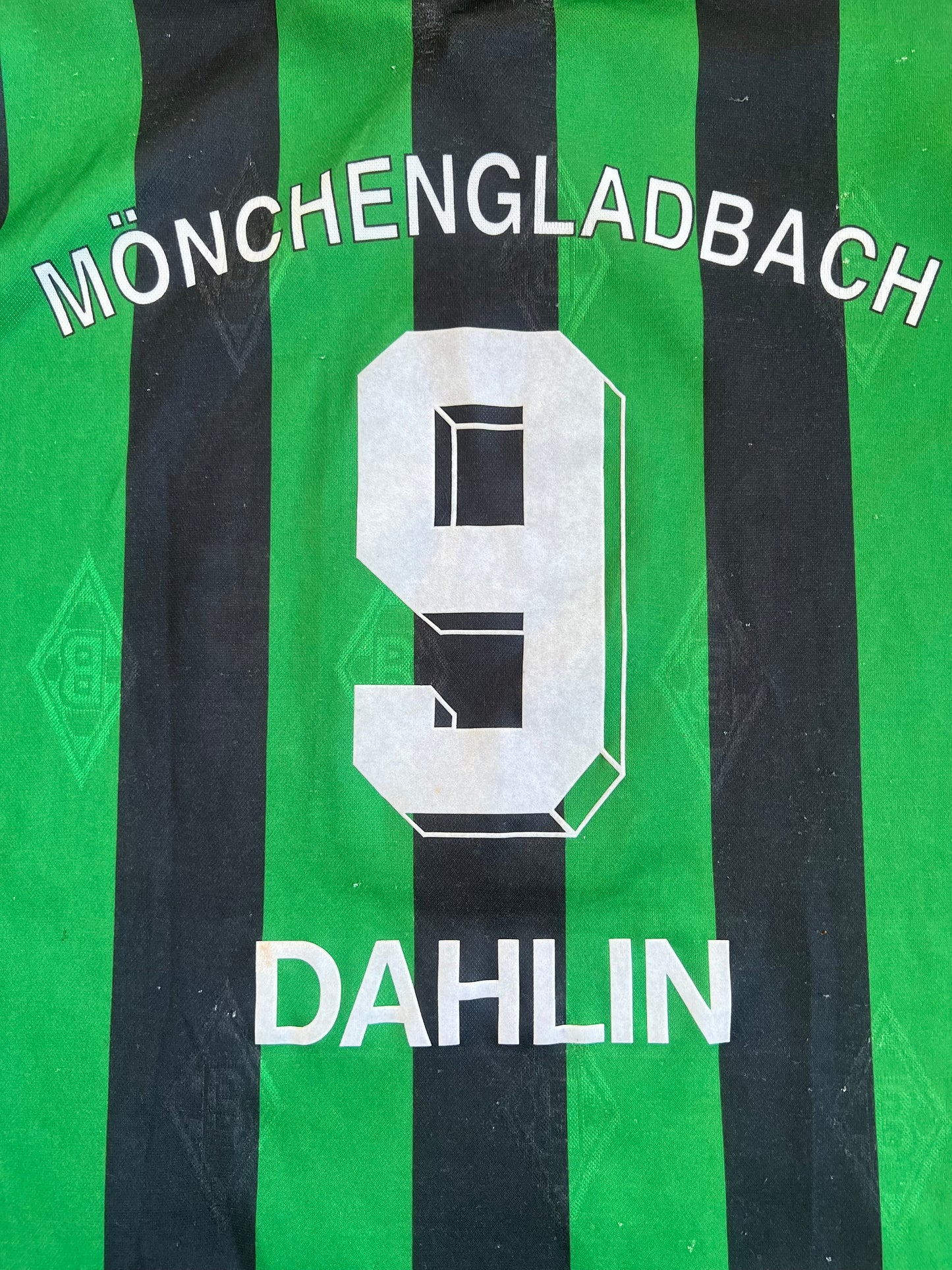 Borussia Mönchengladbach 1995/1996 Bortatröja Dahlin #9 M