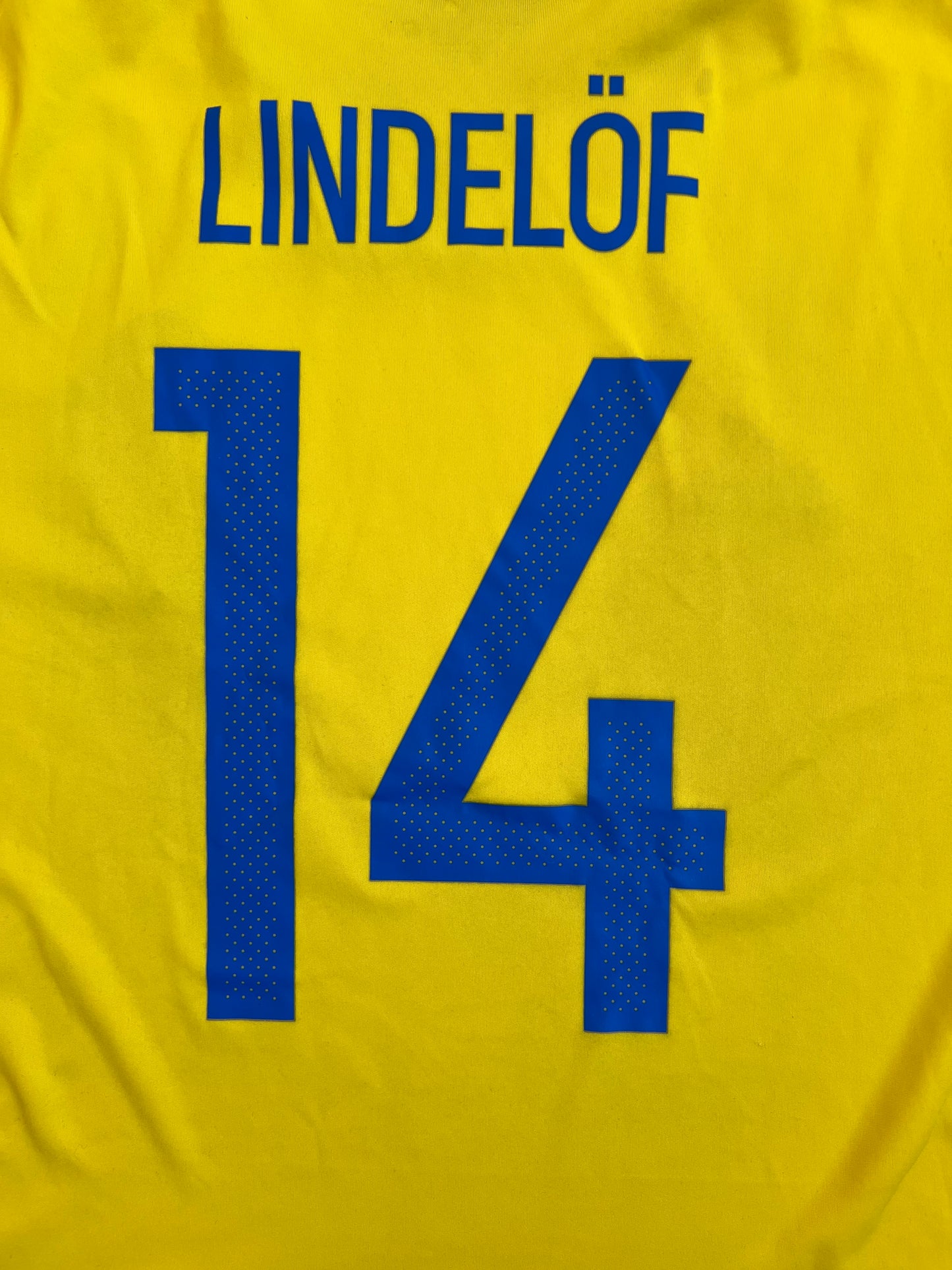 Sverige EM 2016 Hemmatröja Lindelöf #14 XL