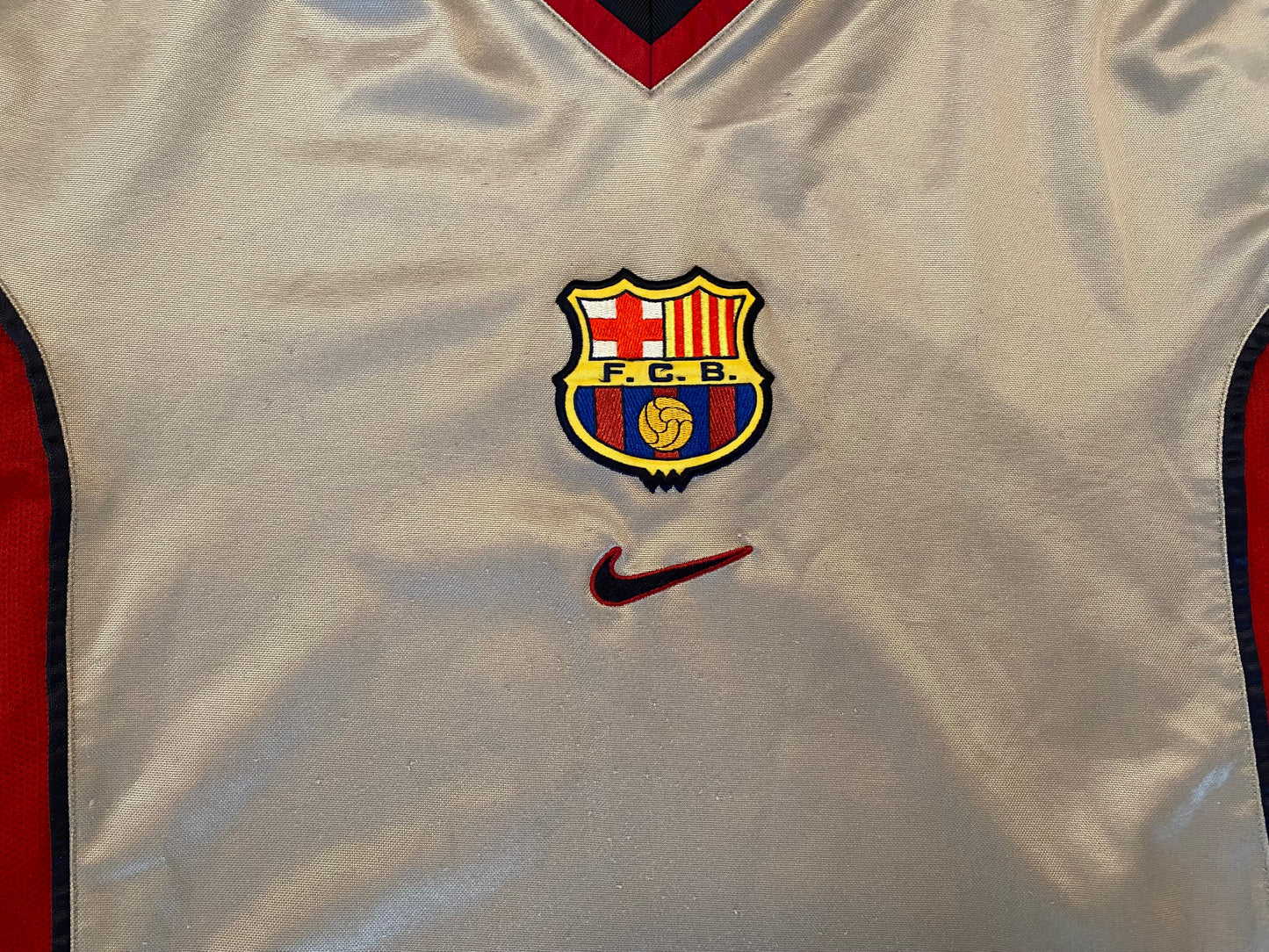 Barcelona 1998-2000 Bortatröja XL