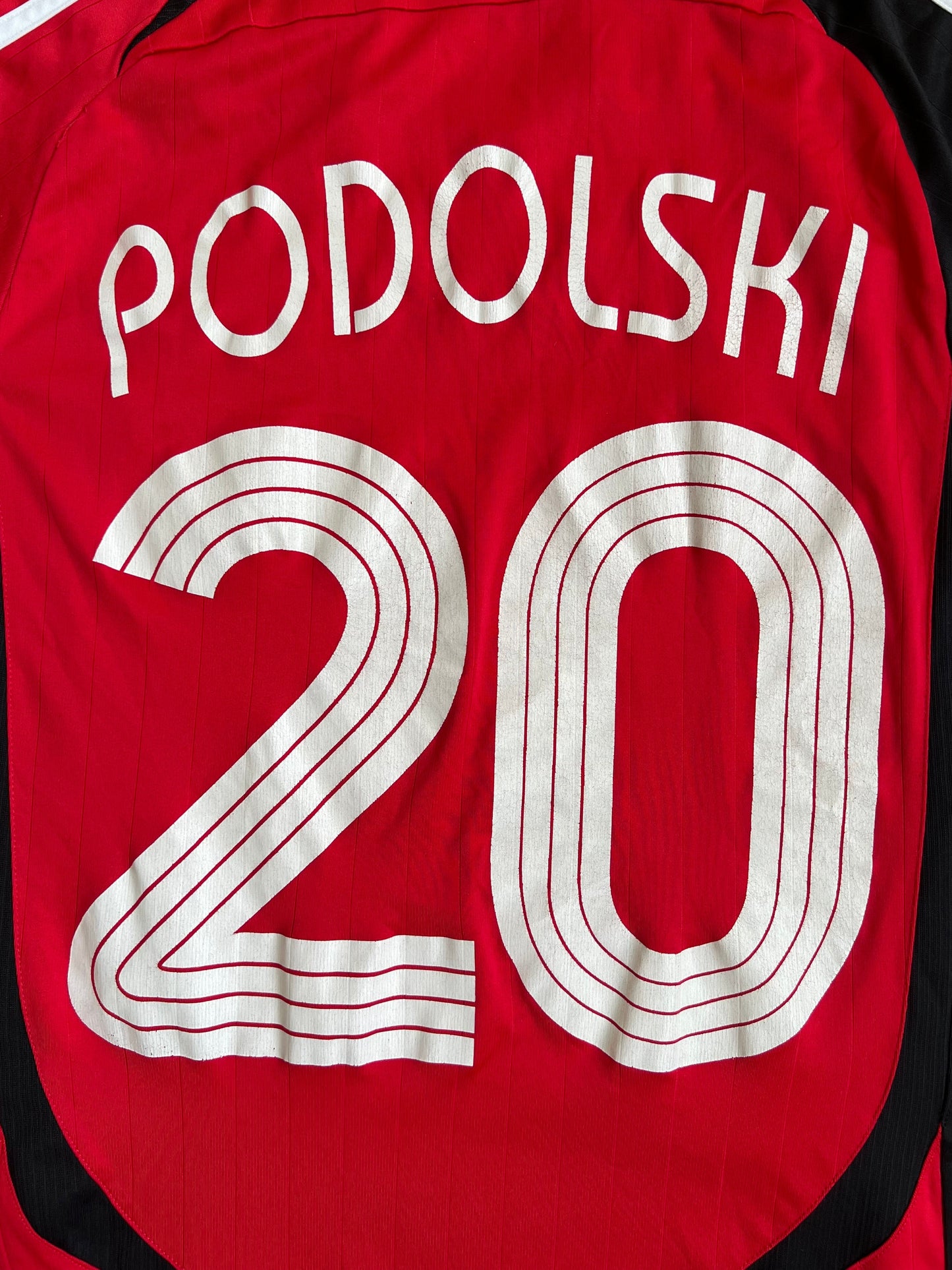 Tyskland VM 2006 Bortatröja Podolski #20 S