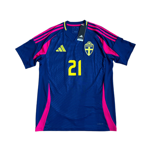 Sverige 2024/2025 Bortatröja Kulusevski #21 M