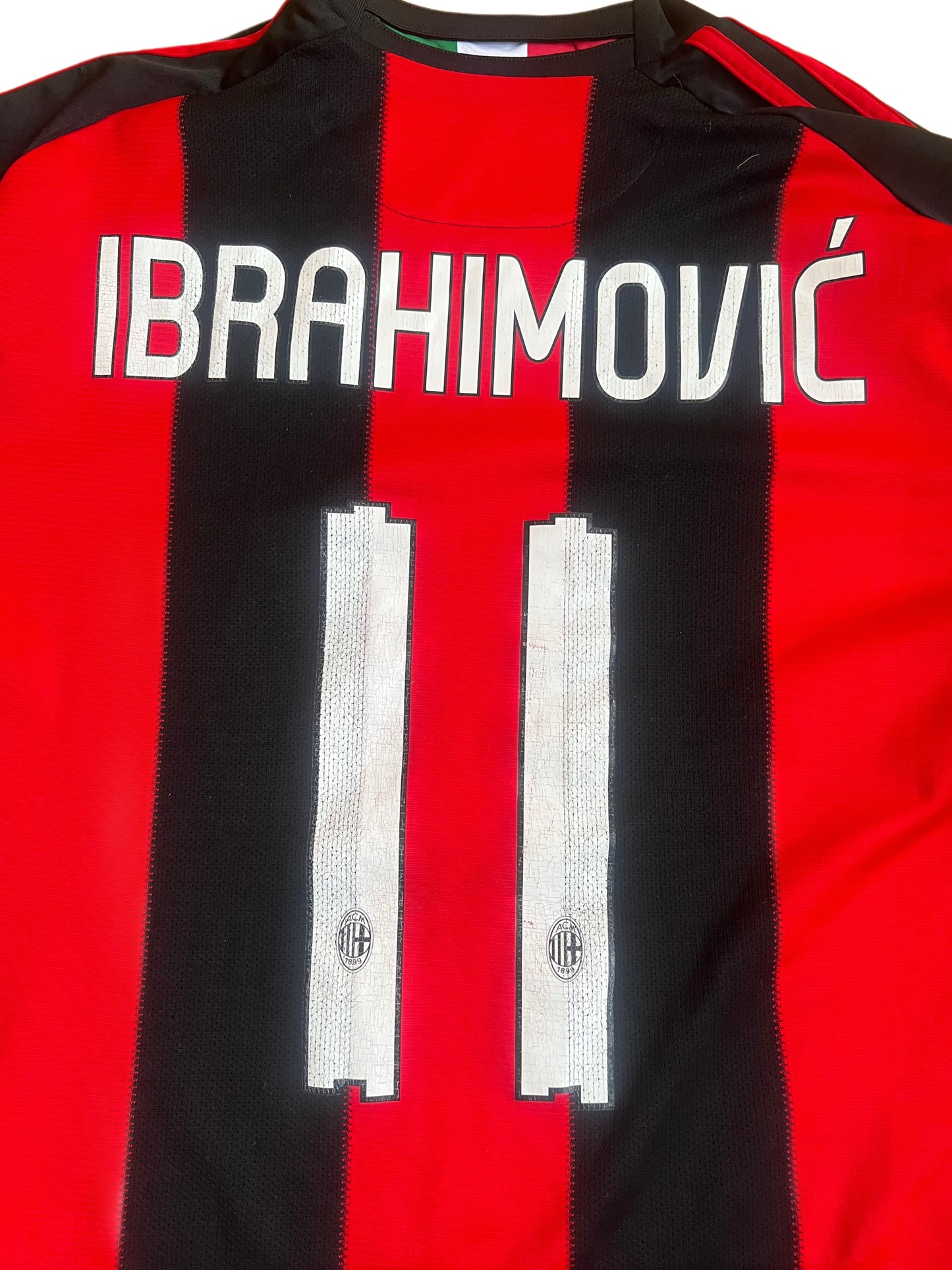 AC Milan 2010/2011 Hemmatröja Ibrahimović #11 XL
