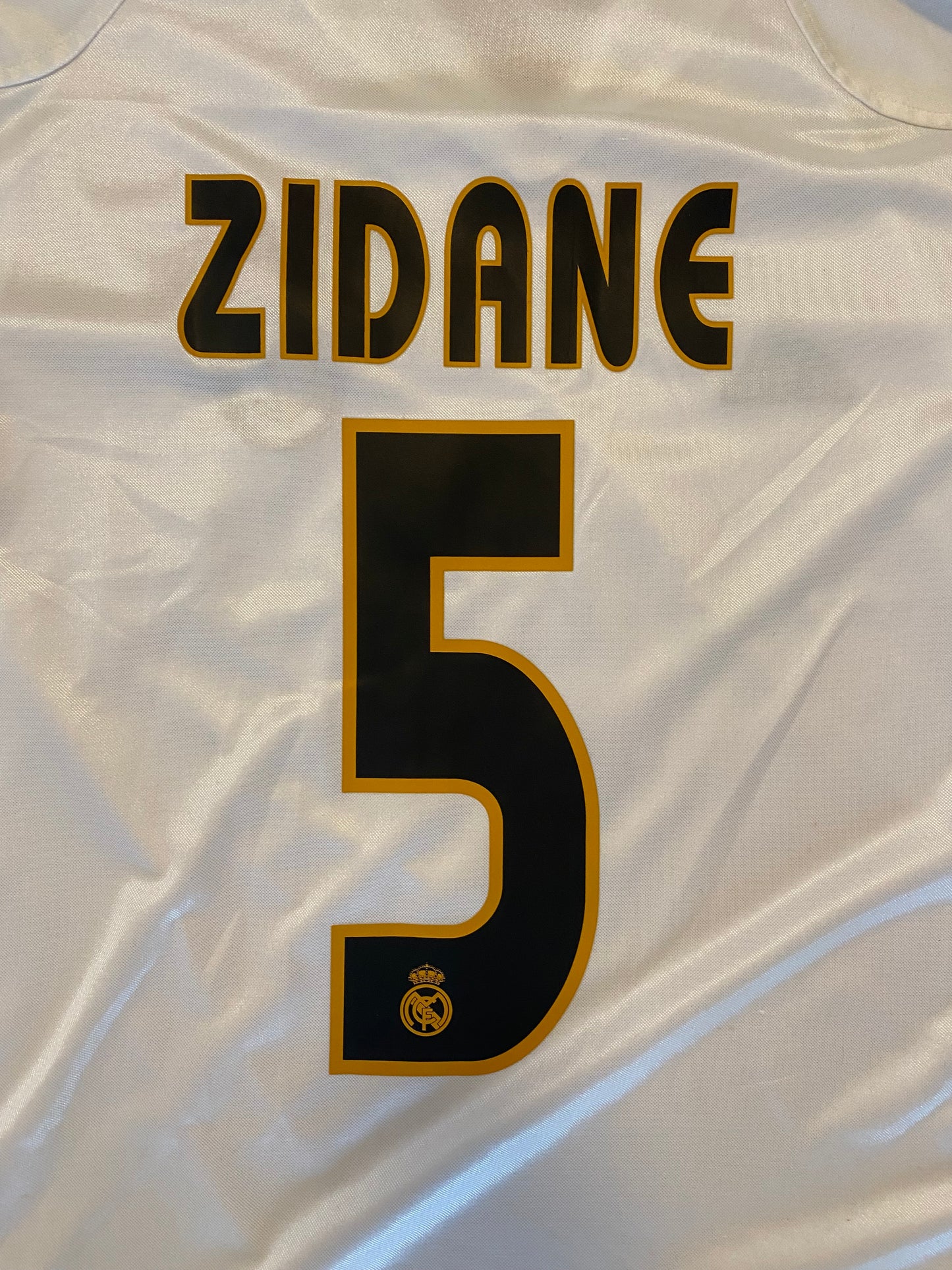 Real Madrid 2004/2005 Hemmatröja Zidane #5 L