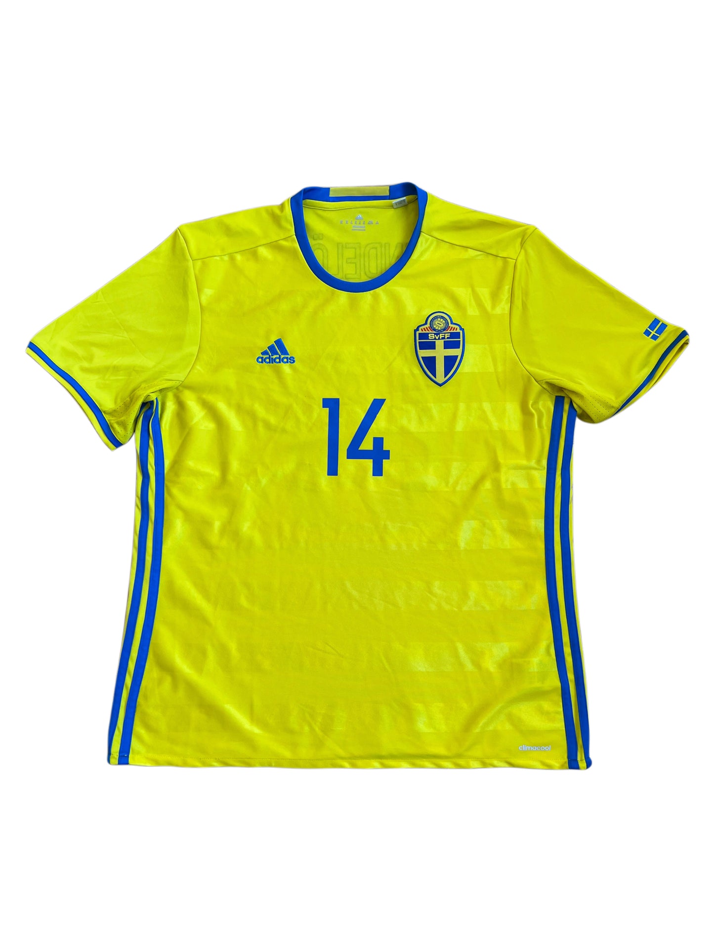 Sverige EM 2016 Hemmatröja Lindelöf #14 XL