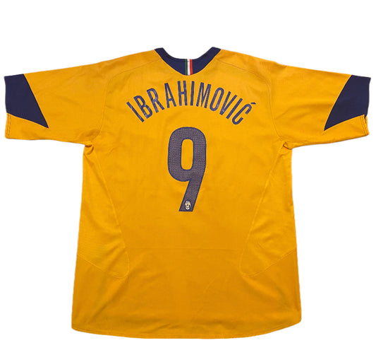 Juventus 2005/2006 Tredjetröja Ibrahimovic #9 XL