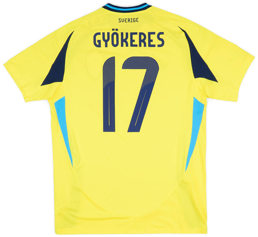 Sverige 2024-2025 Hemmatröja Gyökeres #17