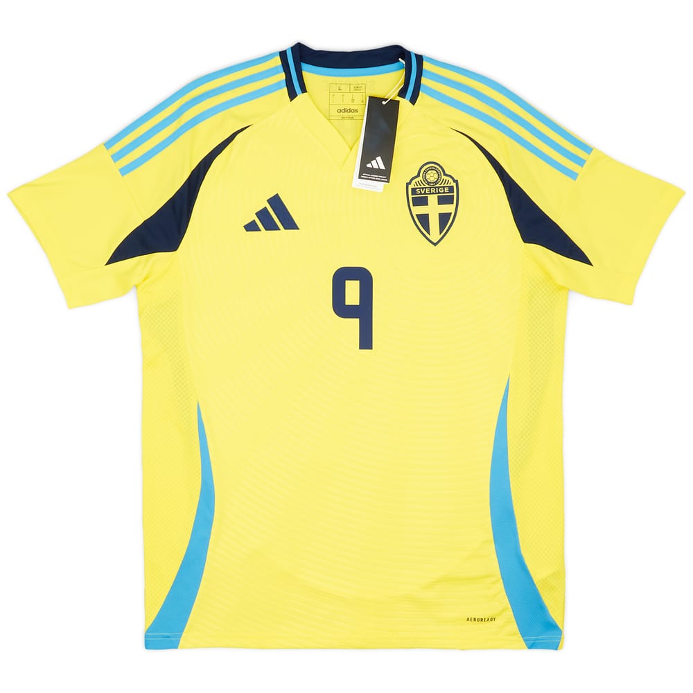 Sverige 2024-2025 Hemmatröja Isak #9 BNWT