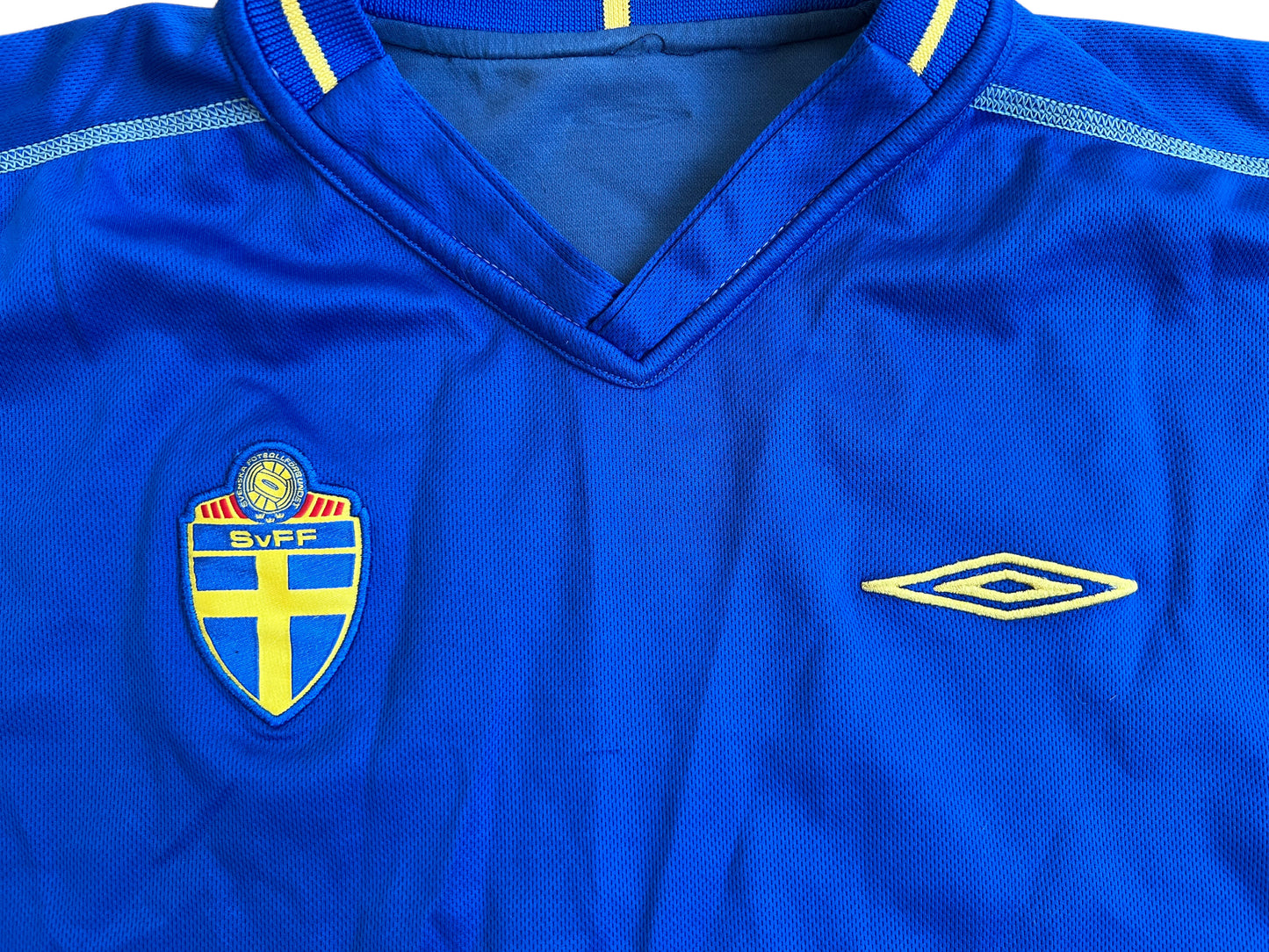 Sverige EM 2004 Bortatröja L