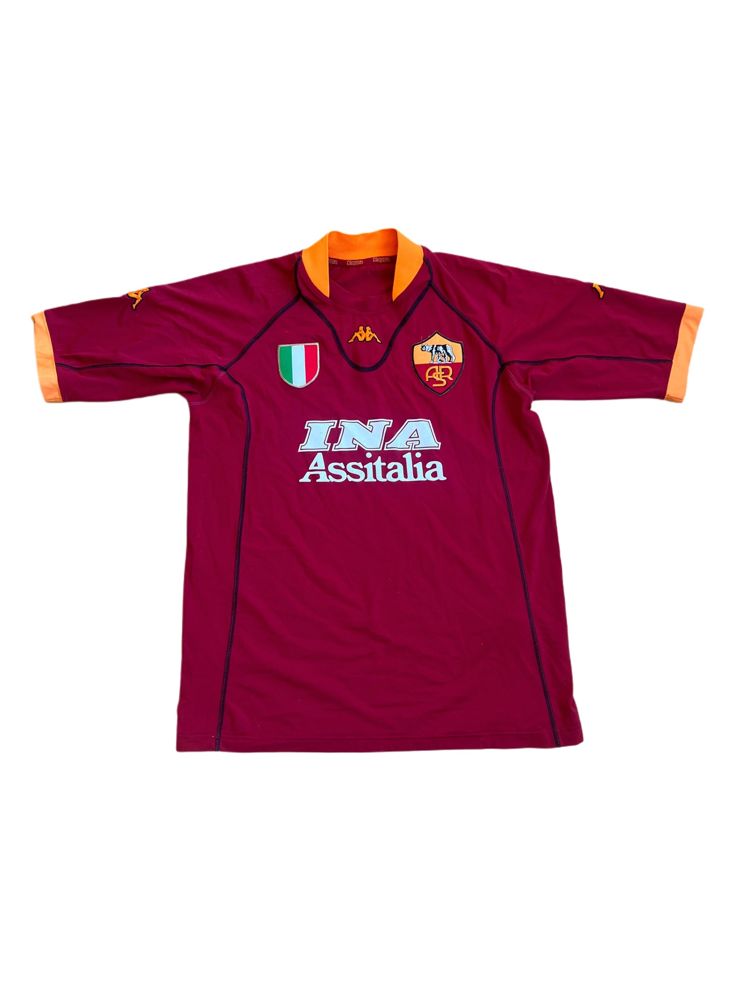 AS Roma 2001/2002 Hemmatröja XXL