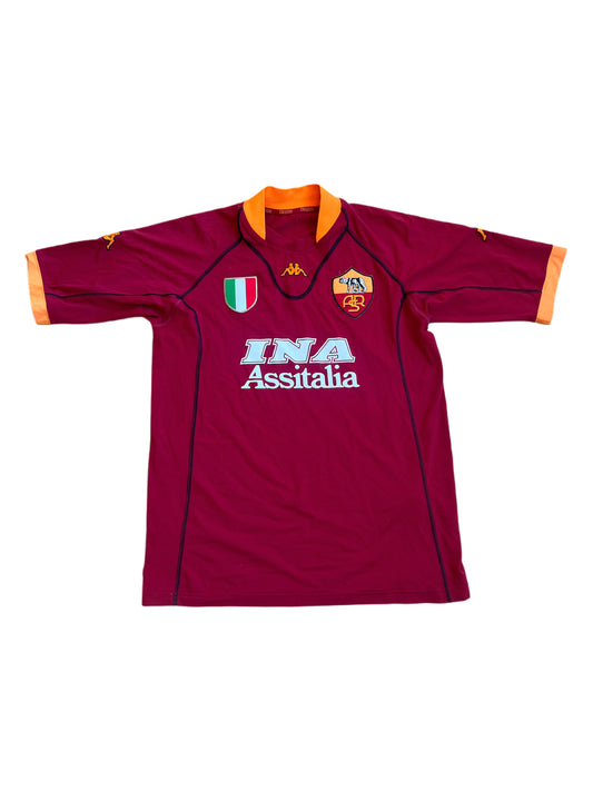 AS Roma 2001/2002 Hemmatröja XXL