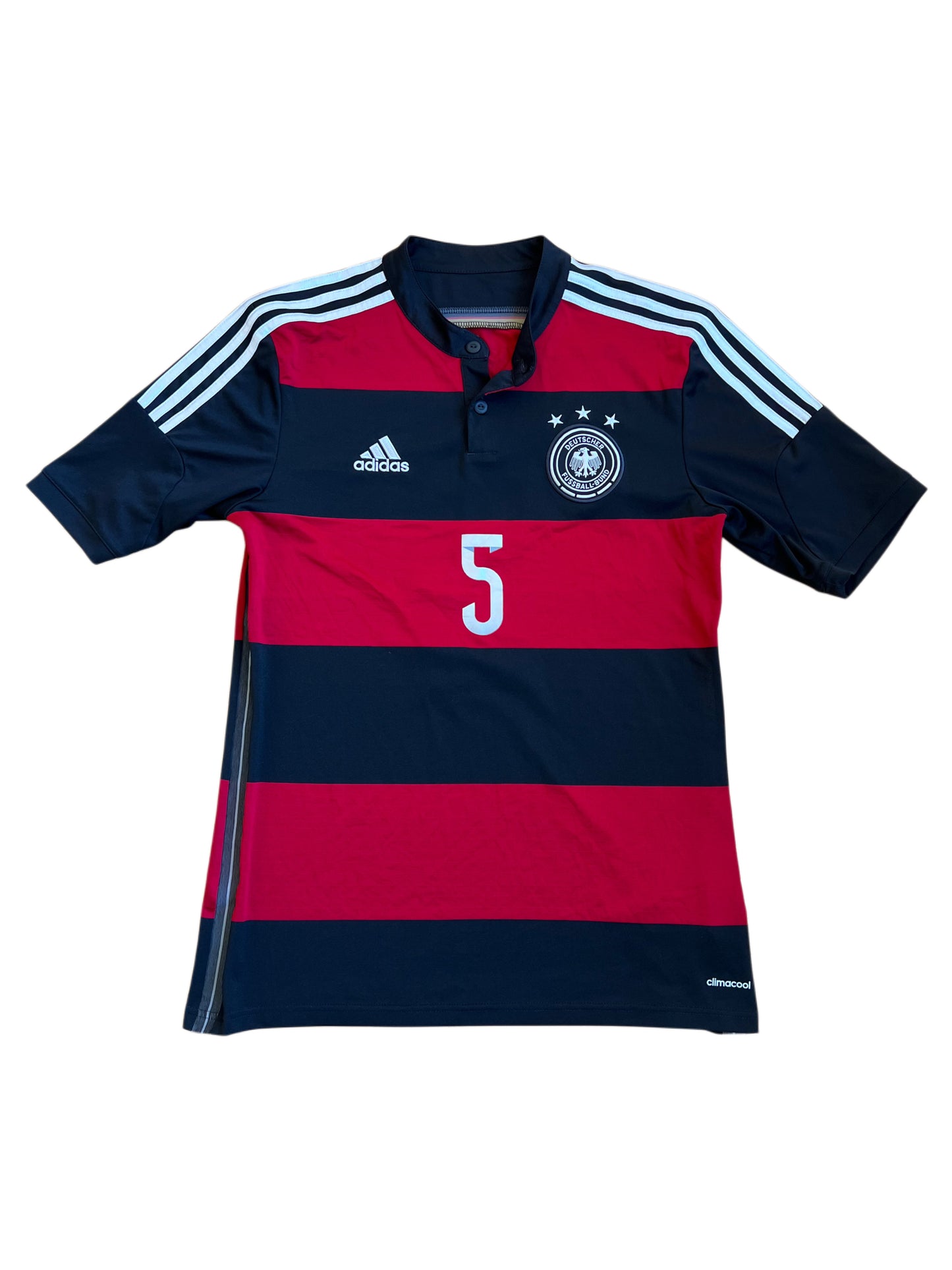 Tyskland VM 2014 Bortatröja Hummels #5 M