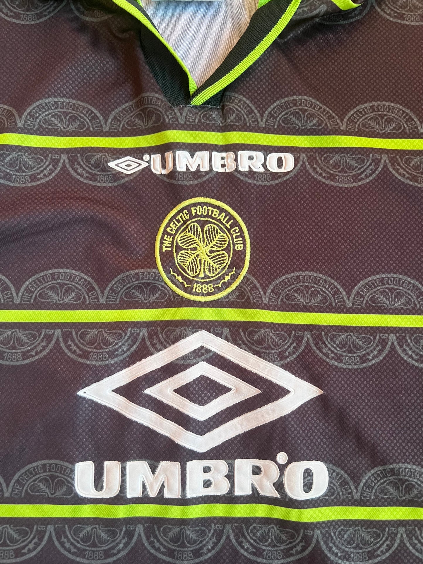 Celtic 1998/1999 Bortatröja L