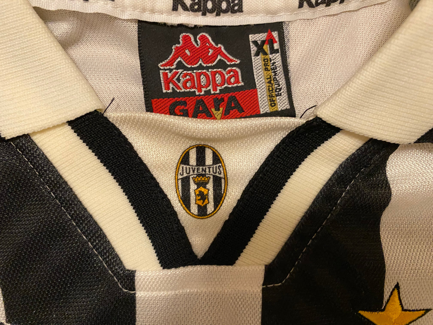 Juventus 1996/1997 Hemmatröja #9 Bokšic XL