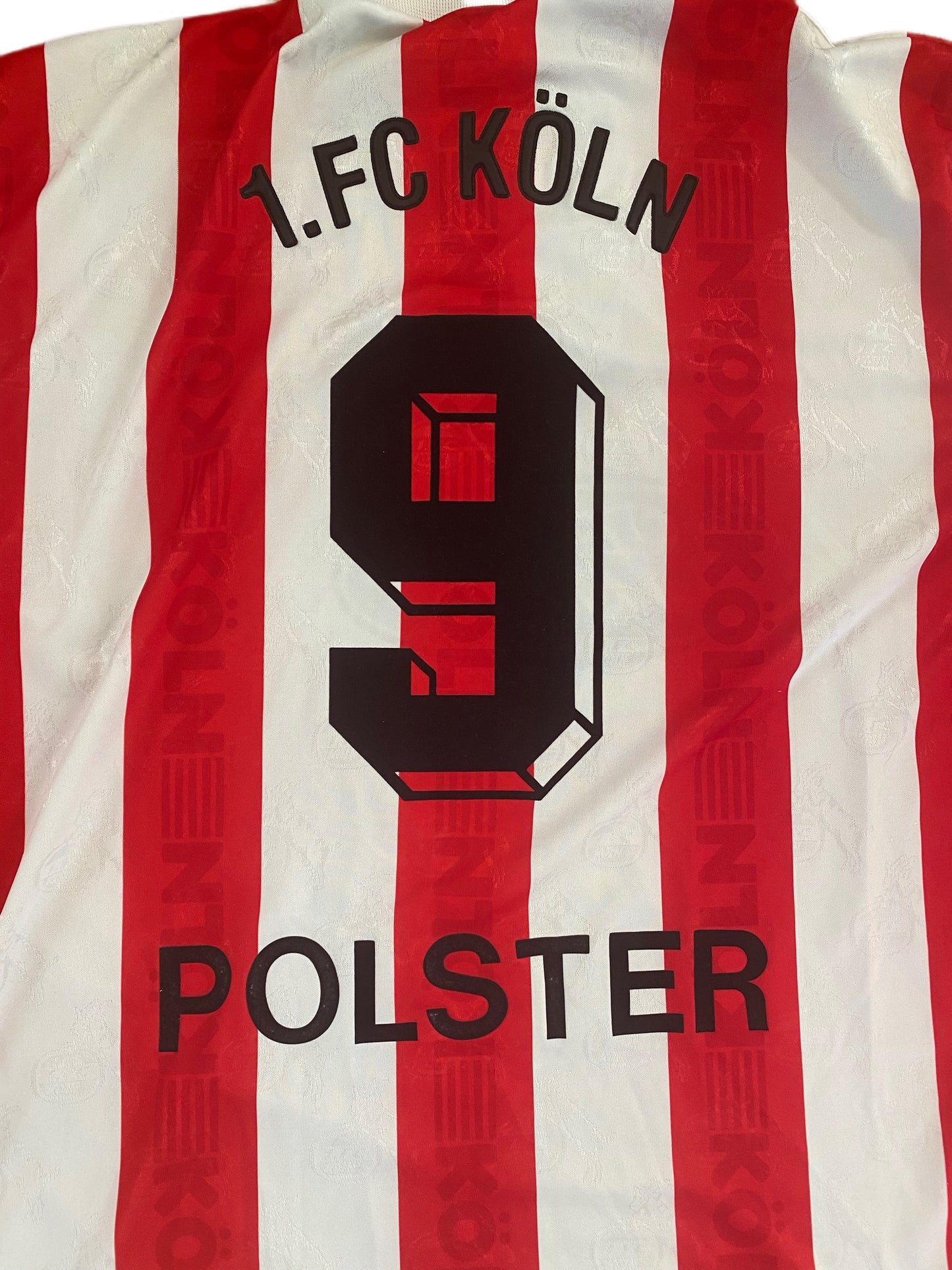 Köln 1995/1996 Hemmatröja Polster #9 XL