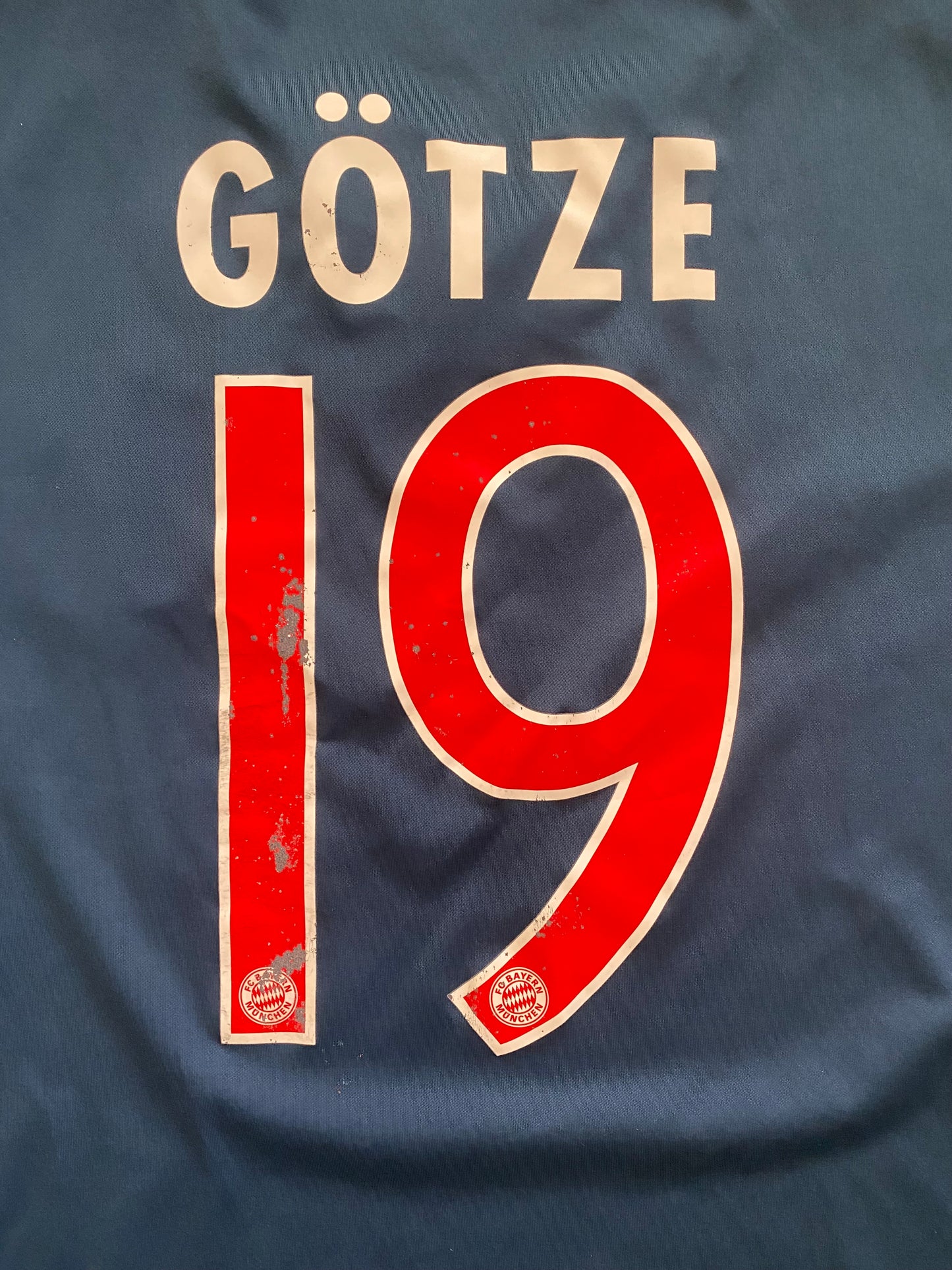 Bayern München 2013/2014 Tredjetröja Götze #19 XL