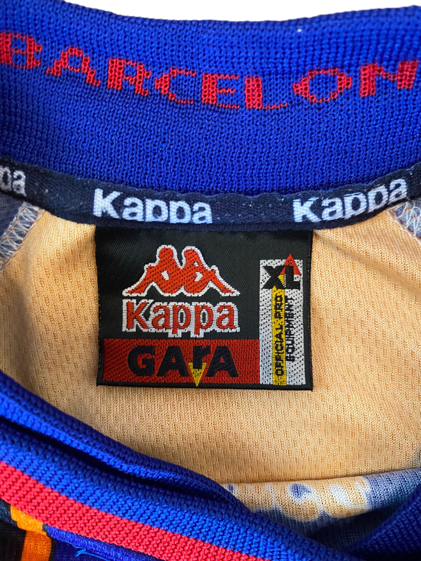 Barcelona 1997/1998 Bortatröja XL