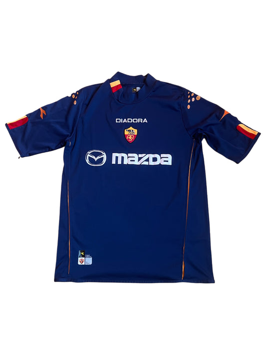 AS Roma 2003/2004 Fjärdetröja XL Slim fit