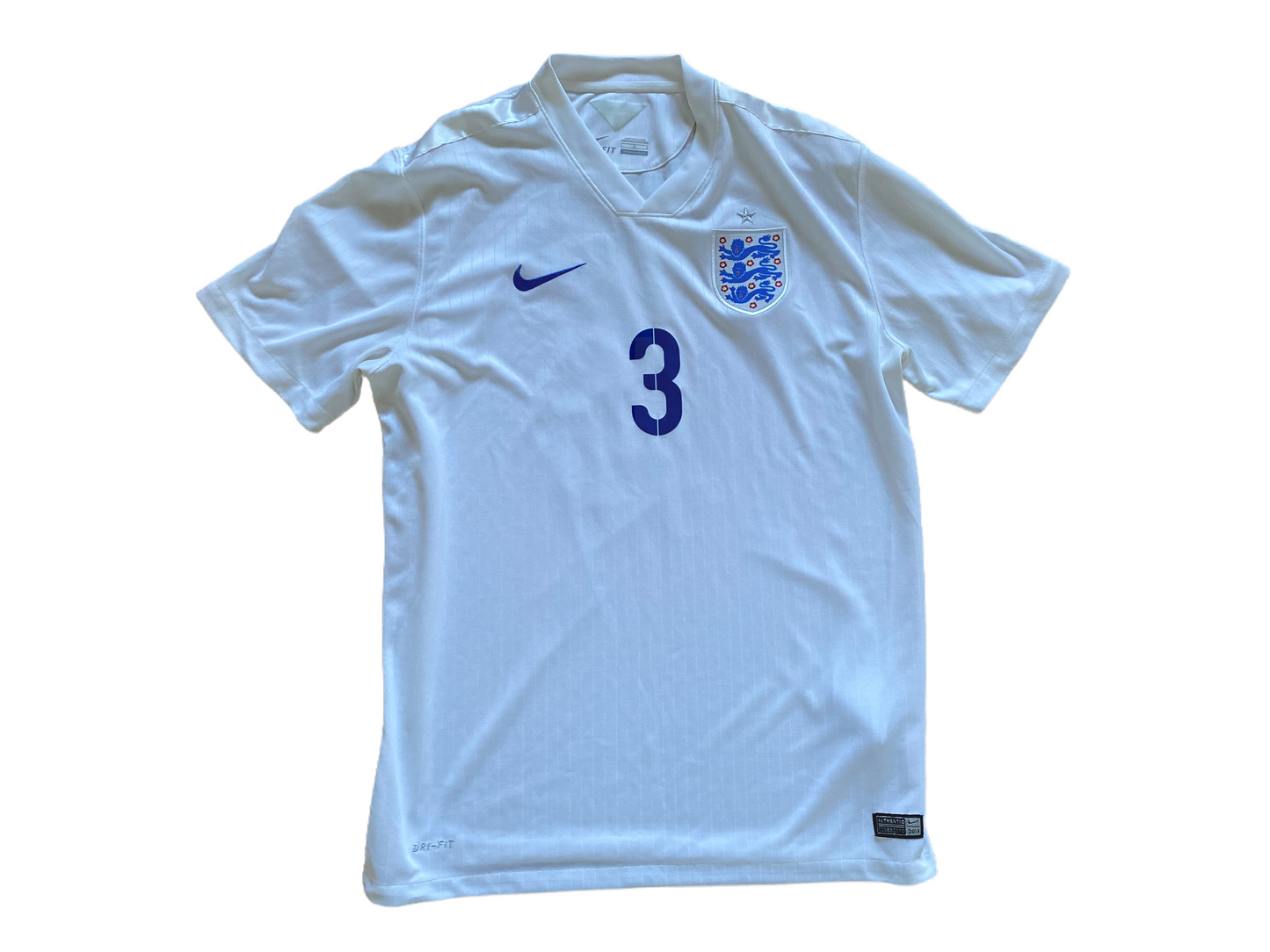 England VM 2014 Hemmatröja Baines #3 L