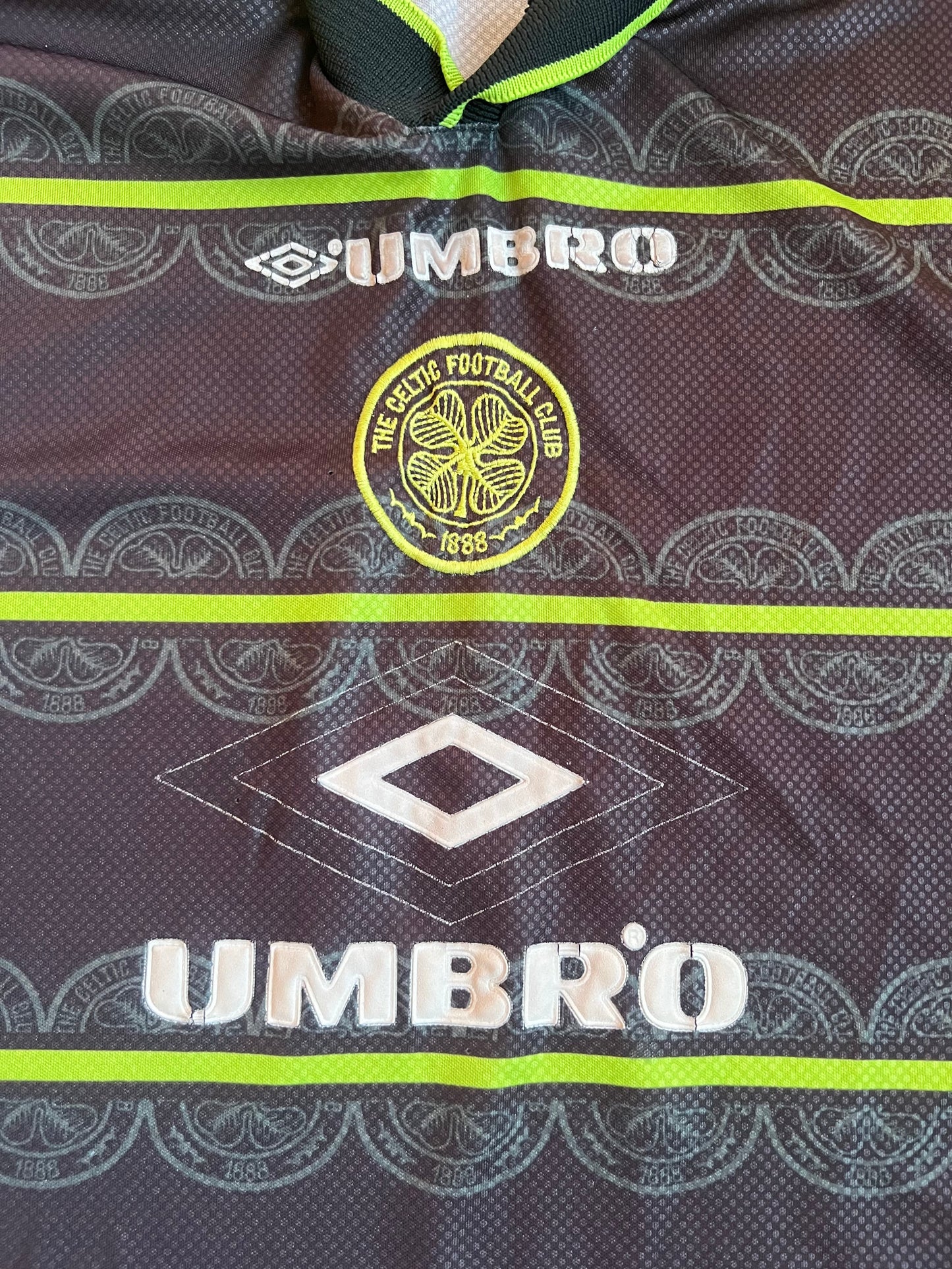 Celtic 1998/1999 Bortatröja XL