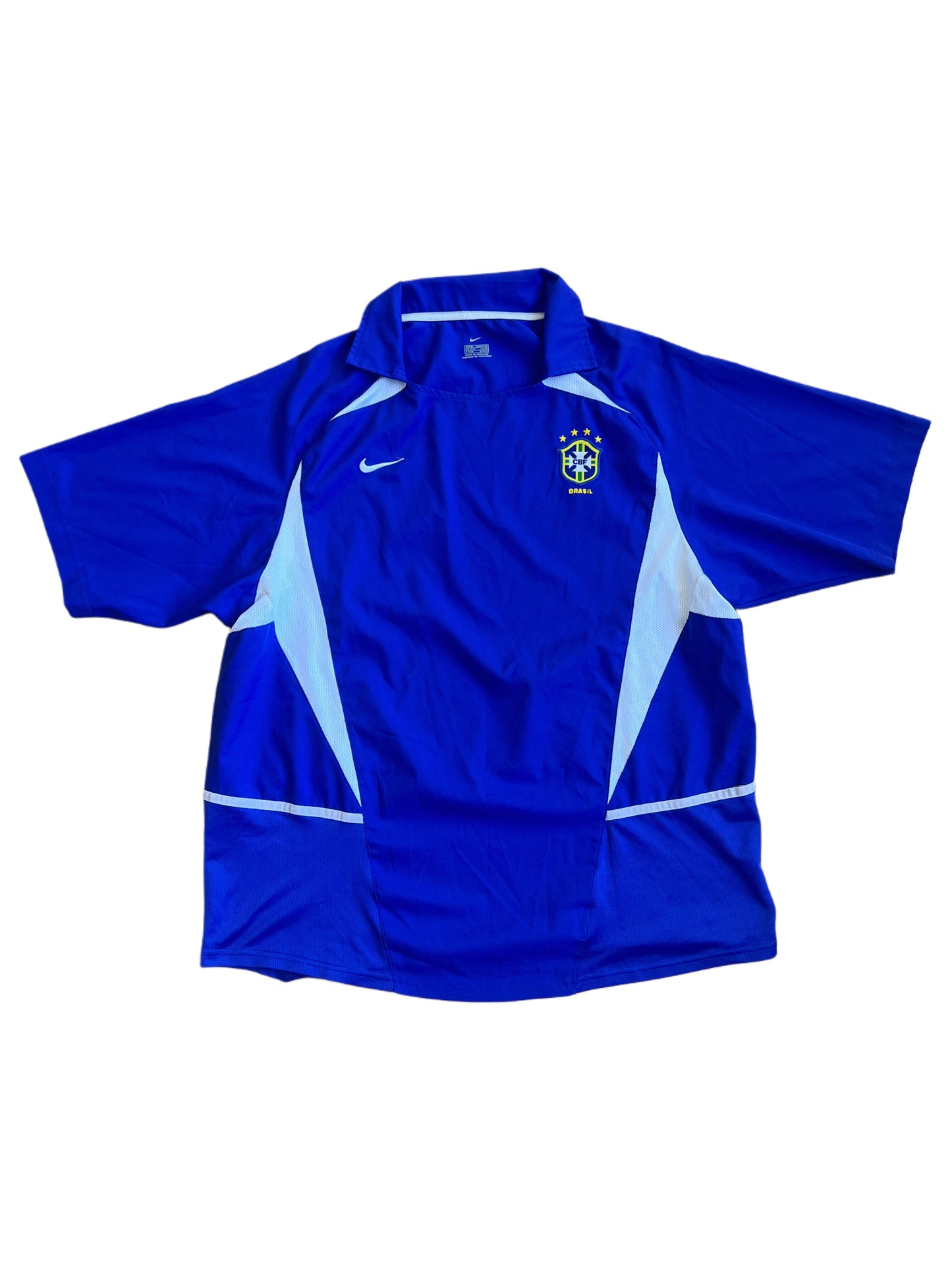 Brasilien 2002-2004 Bortatröja XL
