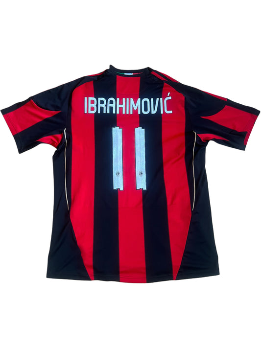 AC Milan 2010/2011 Hemmatröja Ibrahimović #11 XL